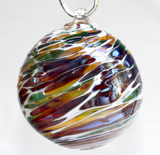 Click to view detail for DB-1049 Ornament - Opaque Earth Tone $37